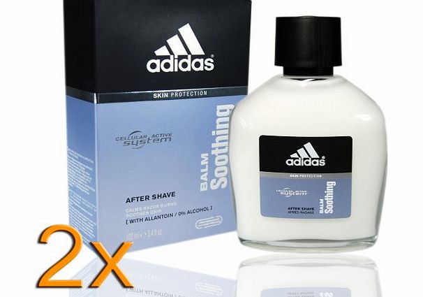 adidas 2x Adidas Aftershave Balm Soothing Balm 100 ml
