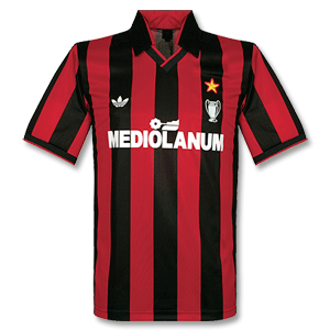 Adidas 87-88 AC Milan Home Cup Winners Heritage Shirt
