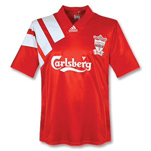 92-93 Liverpool Home Centenary Shirt - Grade 8