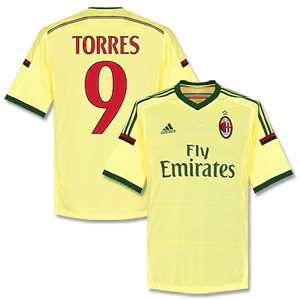Adidas AC Milan 3rd Torres Shirt 2014 2015 (Fan Style