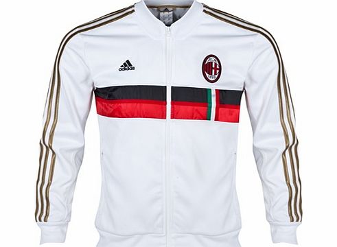 AC Milan Anthem Jacket White G82099