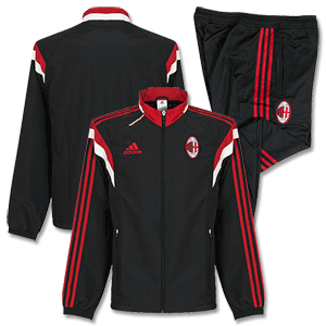 AC Milan Black Presentation Suit 2014 2015