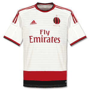 AC Milan Boys Away Shirt 2014 2015