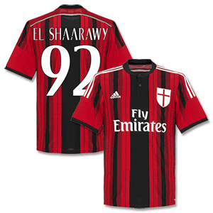 AC Milan Home El Shaarawy 92 Boys Shirt 2014