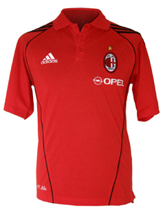 Adidas AC Milan Polo shirt (red) 05/06