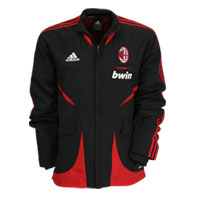 Adidas AC Milan Presentation Suit - Black/Red.