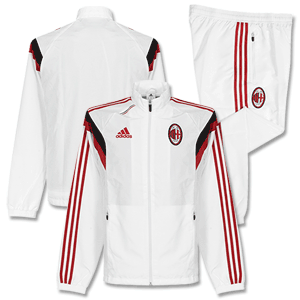 AC Milan White Presentation Suit 2014 2015