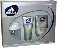 Active Skincare (m) After Shave Balm 100ml S/Gel 100- Face Cream 50