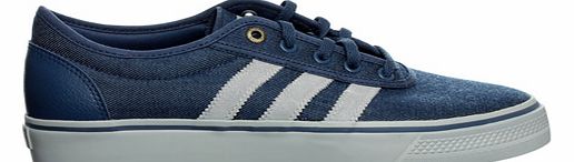 Adidas Adi-Ease Blue/Grey Canvas Trainers