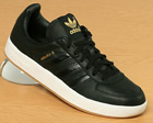 Adidas Adicolor 2 Black Leather Trainers