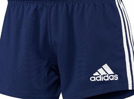 adidas  3s Rugby Mens Training Shorts Navy/W Size XL
