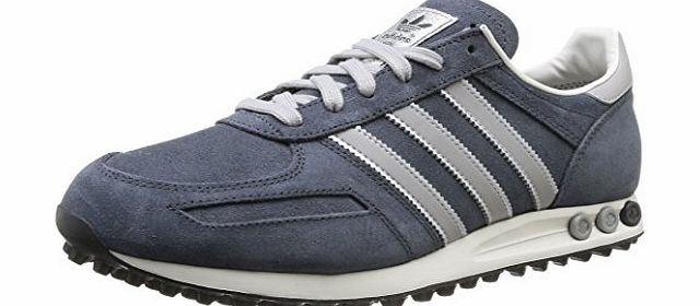 adidas  Mens LA Trainers - Grey/White, Size 10