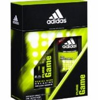 adidas  Pure Game Deo Body Spray 150ml And 2in1 Hair 