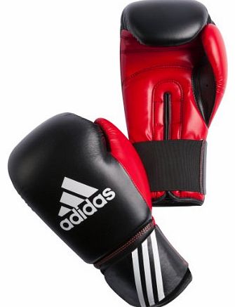 adidas  Response Boxing Gloves Black/White Or Black/Red Size 8 - 14 Oz Gants NEW (Black/Red, 14oz)