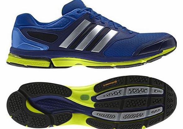 adidas  Supernova Solution 3M adiwear Mens Running Shoes, Blue/Silver, UK8