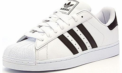  Superstar 2 White Black Mens Trainers Size 11 UK