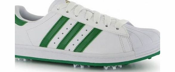 adidas  Superstar Golf Shoes - White/Green 12