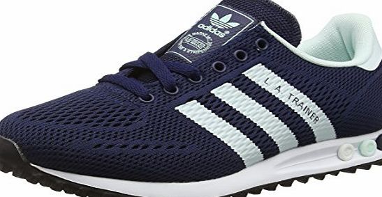 adidas  Unisex Adults La Trainer Em Low-Top Sneakers, Blue (Collegiate Navy/Ice Mint/Ftwr White), 8.5 UK 42 2/3 EU