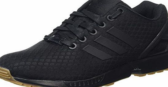 adidas  Unisex Adults Zx Flux Low-Top Sneakers, Black (Core Black/Core Black/Gum), 9 UK 43 1/3 EU