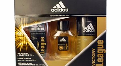 adidas  Vic Le Eau de Toilette Body Spray Gift Set 50 ml