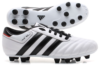 Adidas adiNOVA II FG Football Boots White/Black/Red