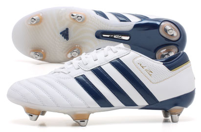 adiPURE III XTRX SG Football Boots White/Blue