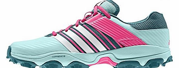 adidas adistar 4 Ladies Hockey Shoe, Green/Pink, UK6