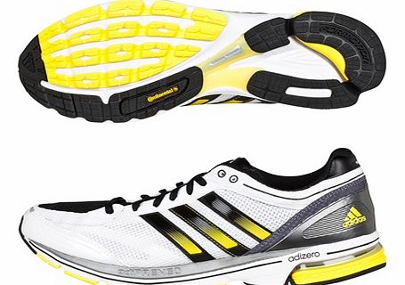 Adidas Adizero Boston 3 Trainers - White/Black