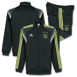 Adidas Ajax Boys Grey PES Tracksuit 2014 2015