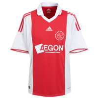 Adidas Ajax Home Jersey 2009/10 - Toro/White.