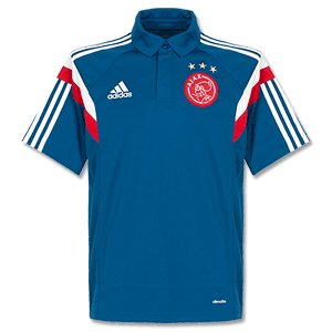 Adidas Ajax Navy Polo Shirt 2014 2015