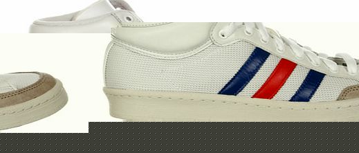 Americana High 88 White/Blue Mesh Trainers