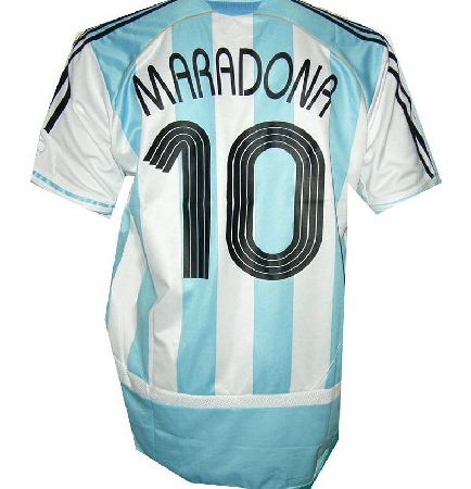 Argentina home (Maradona 10) 06/07