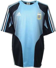 Argentina Training shirt (sky blue/black) 2005