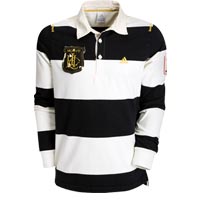 Adidas Barbarians 2008 Anniversary Striped Rugby Shirt