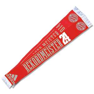 Bayern Munich Bundesliga Champions Scarf 2013 2014