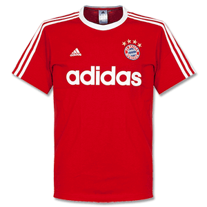 Adidas Bayern Munich Red Graphic T-Shirt 2013 2014