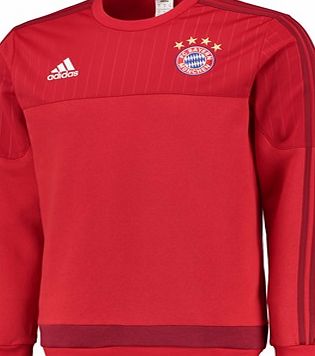 Adidas Bayern Munich Training Sweat Top Red S27327