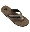 Adidas Beige and Black Flip Flops