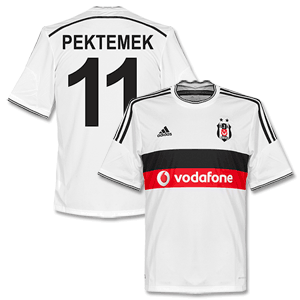 Adidas Besiktas Home Pektemek Shirt 2014 2015 (Fan