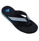 Adidas Black and Blue Flip Flops