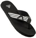 Adidas Black Rubber Flip Flops