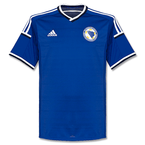 Adidas Bosnia Home Shirt 2014 2015