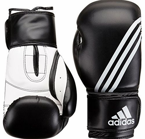 adidas Boxing Glove - Black/White, 10oz