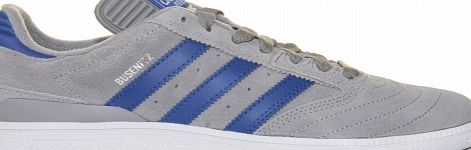 Adidas Busenitz Grey/Blue Suede Trainers