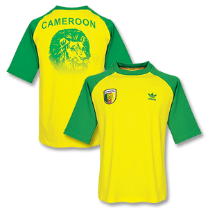 Adidas Cameroon Heritage Tee - yellow