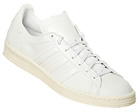 Campus 80s White/White Leather Trainers