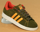 Adidas Campus ST Khaki/Gold/Chili Suede Trainer