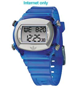 adidas Candy Blue Digital Chronograph Watch