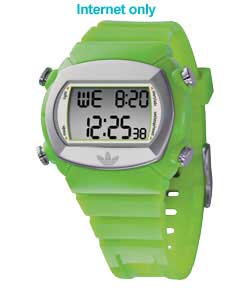 adidas Candy Green Digital Chronograph Watch